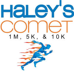 HALEY'S COMET 1M, 5K & 10K RUN - JUNE 5, 2021